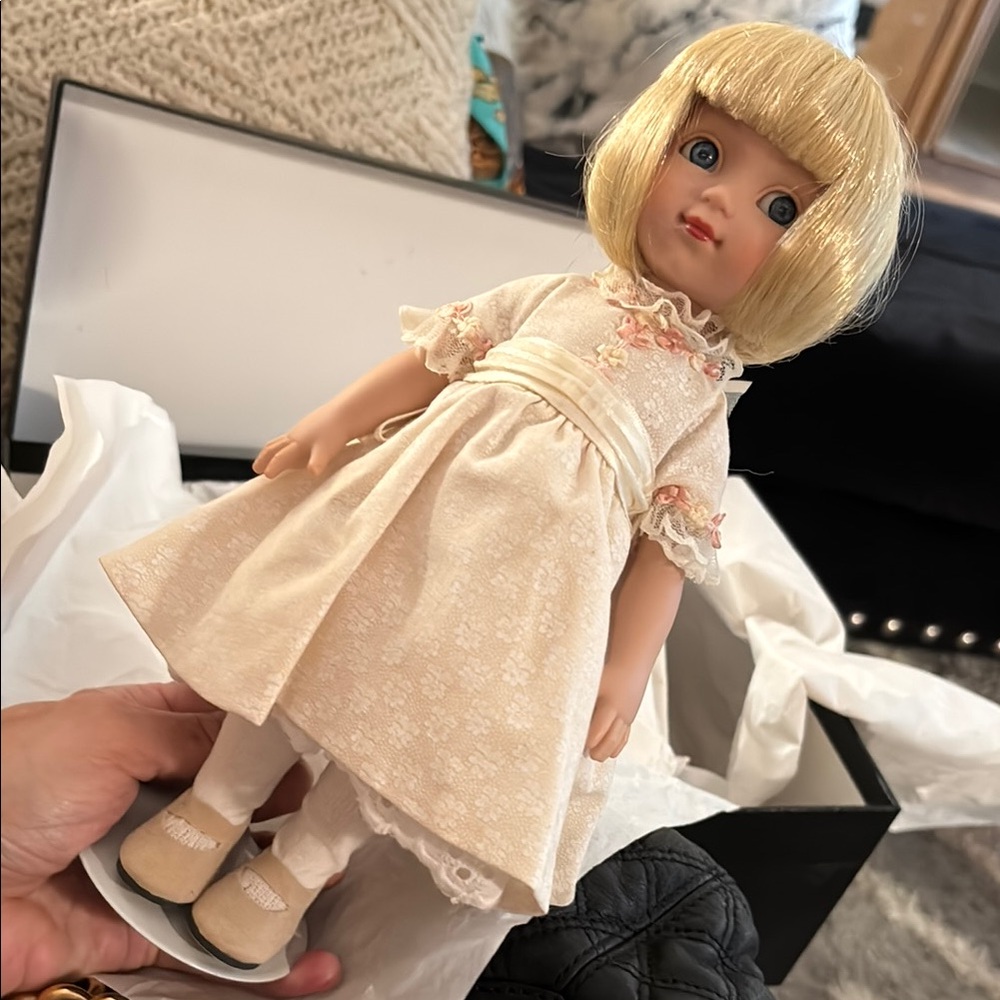 Robert Tonner Doll  (Ann Estelle) with Cream Dress